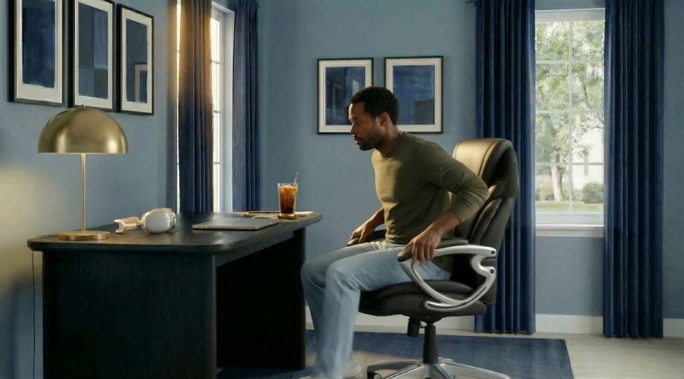 Serta Bryce executive chair in a home office